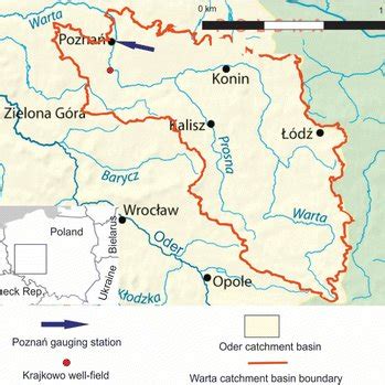 Hydrogeological characterization of the Warta river catchment area. a ...