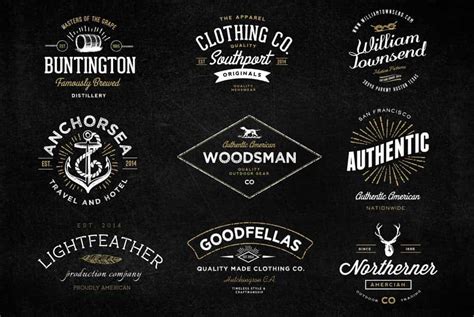 Vintage Logo Design Inspiration & Examples of Retro Logos | Vintage ...