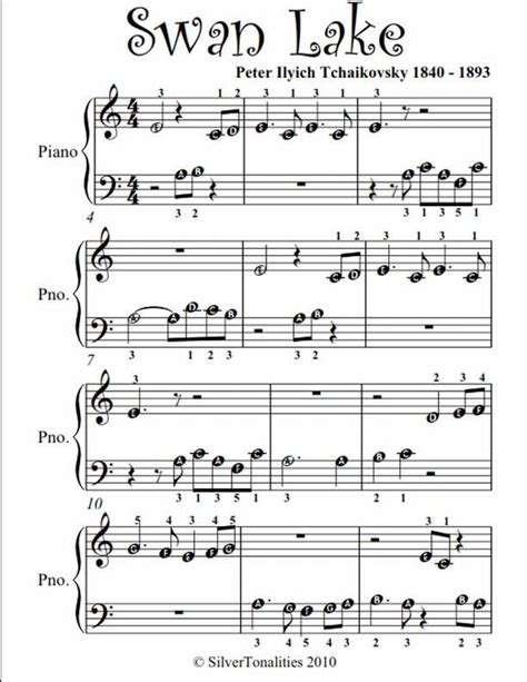 Free Printable Beginner Piano Sheet Music - Calendar Printables