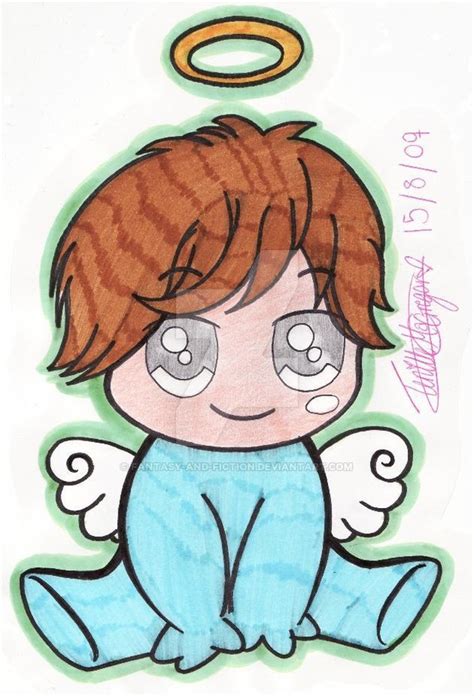 Baby Boy Angel Drawing at GetDrawings | Free download