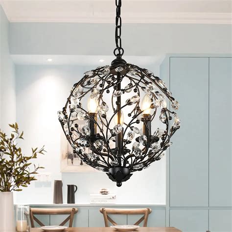 Ganeed Vintage Antique Ceiling light Home Fixtures Lighting,Black-in ...