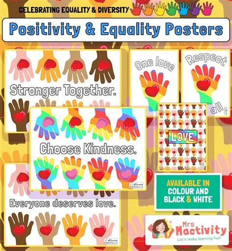 Celebrating Equality And Diversity Classroom Posters | Equality And ...