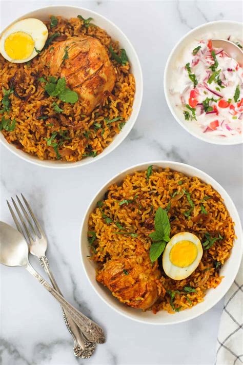 Instant Pot Brown Rice Chicken Biryani - Ministry of Curry