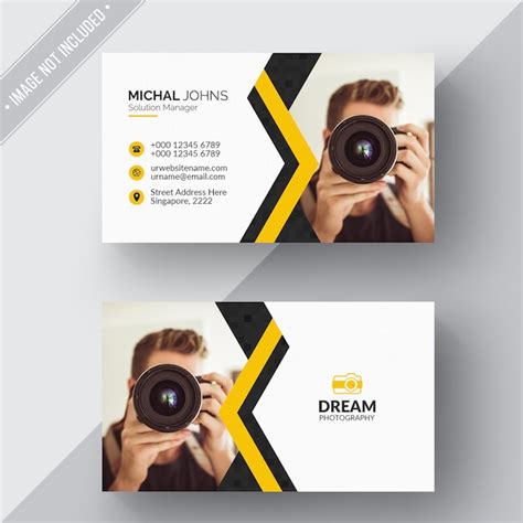 Premium PSD | Creative business card design