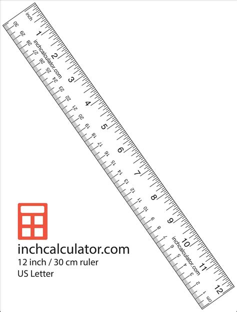 Printable Rulers - Free Downloadable 12" Rulers | Printable ruler ...