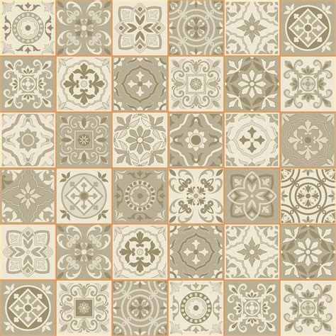 Moroccan tiles, 5 shades seamless | Moroccan tiles pattern, Moroccan ...