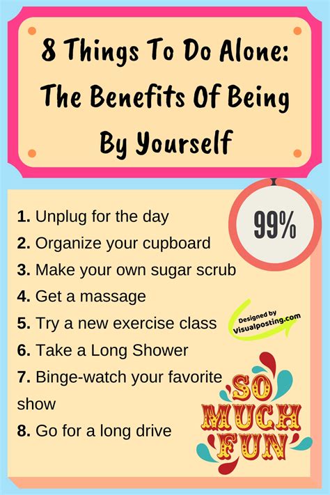 8 Things To Do Alone: The Benefits of Be - Self care