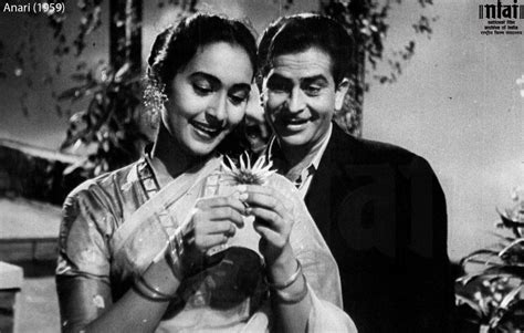 Nutan and Raj Kapoor in Anari (1959) : ClassicDesiCelebs