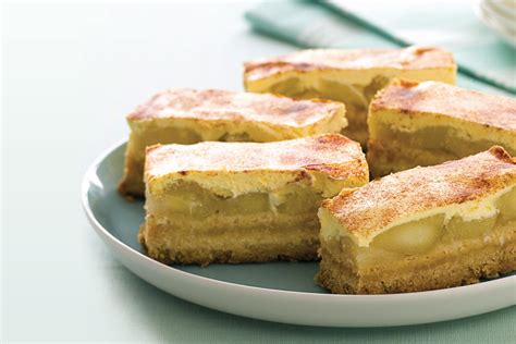 Apple & cinnamon slice recipe