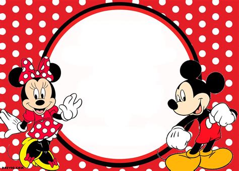 Mickey Mouse 1st Birthday Invitations | Minnie mouse invitations ...