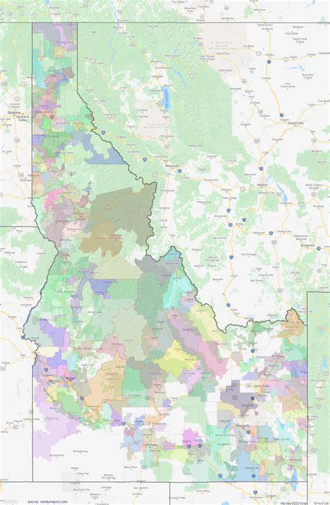 Nampa Idaho Zip Code Map