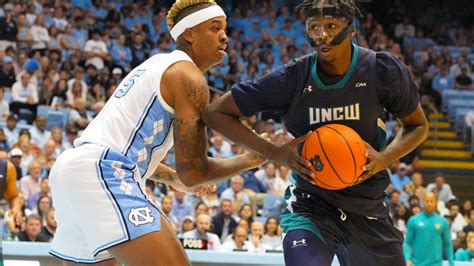 UNC basketball starts off sluggish, pulls away from UNCW in win