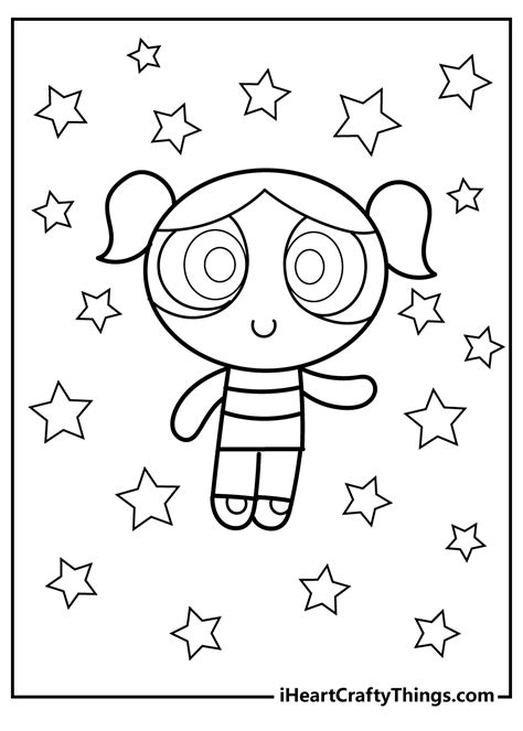 Powerpuff Girls Blossom Coloring Pages