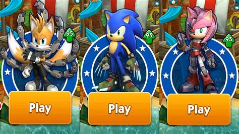 All Sonic Prime Characters Unlocked Update Boscage Maze Sonic Tails ...