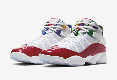 Jordan 6 Rings Multicolor CW7003-100 Release Date - SBD