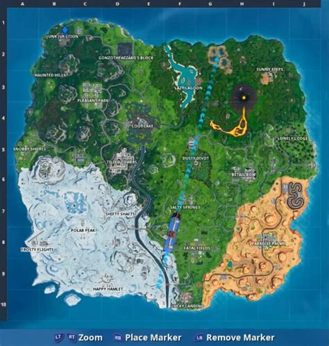 Fortnite: Where to Search the Treasure Map Signpost in Junk Junction ...