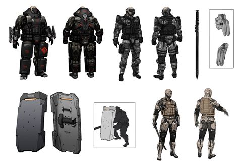 Spectacular Metal Gear Rising concept art