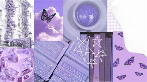 Light Purple Aesthetic Laptop Wallpaper