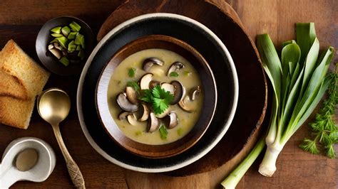 Leek Mushroom Soup - Mushroom Growing