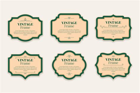 Free Vector | Flat design vintage label collection