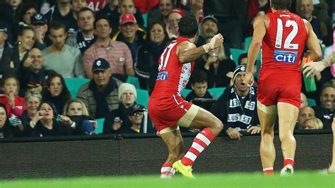 Adam Goodes indigenous war cry Carlton fans SCG | Herald Sun