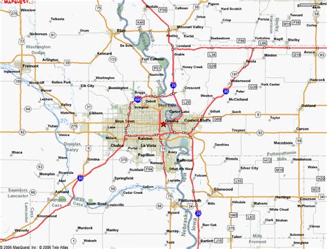 Printable Map Of Omaha - Printable Word Searches