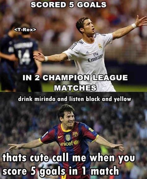 Making Fun Of Ronaldo Lionel Messi Quotes. QuotesGram