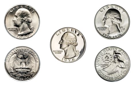 Clad Washington Quarter Values and Prices (1965-1998)