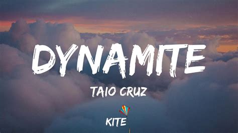 Taio Cruz - Dynamite (Lyric Video) - YouTube