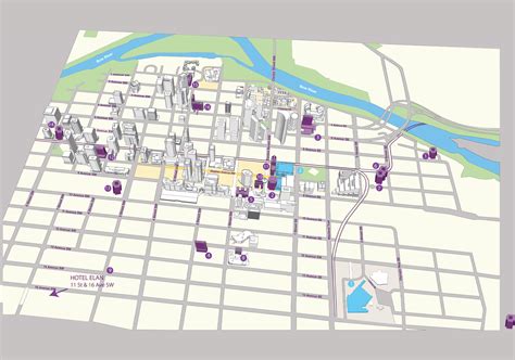 Calgary Attractions Map