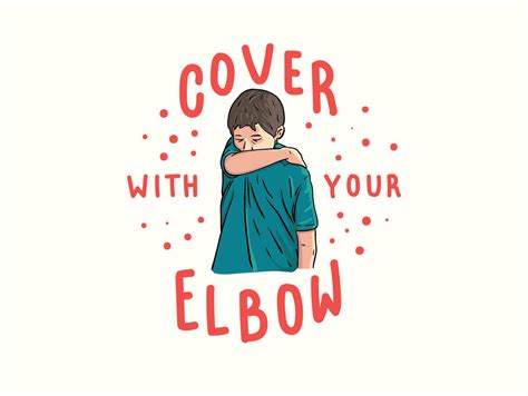 Cover with your elbow by Wildan Gustia on Dribbble