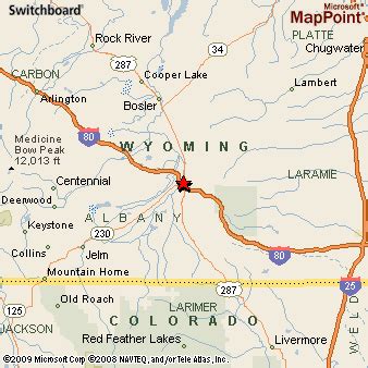 Laramie Map