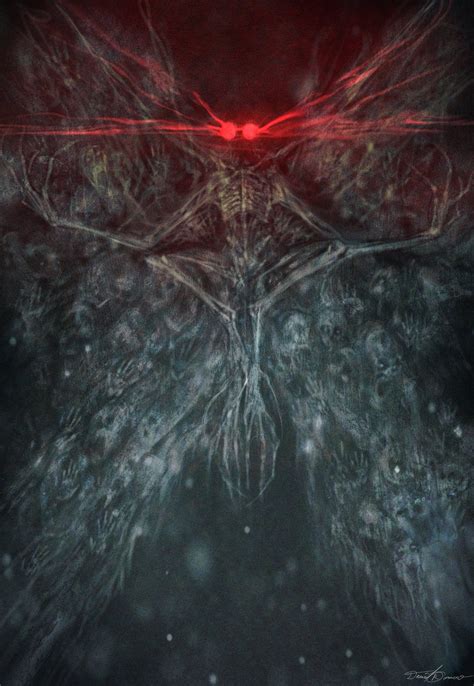 𝙼𝚘𝚝𝚑𝚖𝚊𝚗 in 2022 | Mothman, Painting, Art