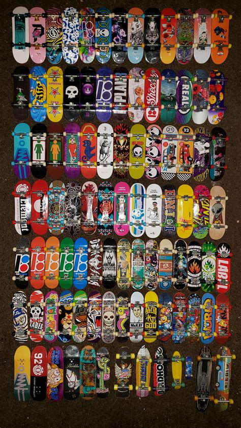 My current tech deck collection : r/Fingerboards