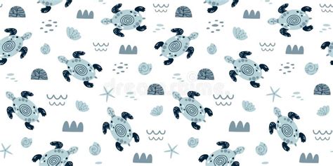 Blue Turtle Wallpaper Stock Illustrations – 4,401 Blue Turtle Wallpaper ...