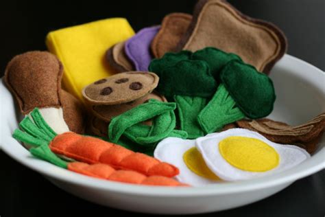 Printable Felt Food Patterns - Printable Templates