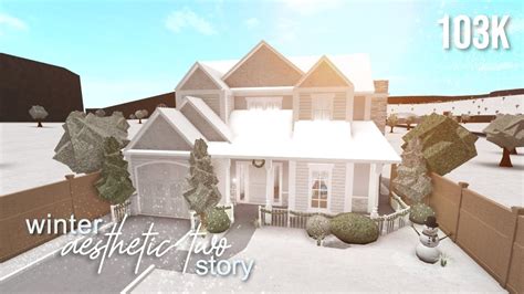 Bloxburg House Build 2 Story Aesthetic