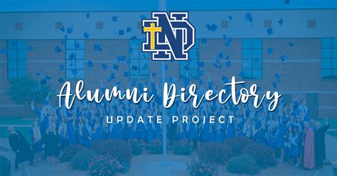 Notre Dame Alumni Directory Update - Notre Dame Regional High School