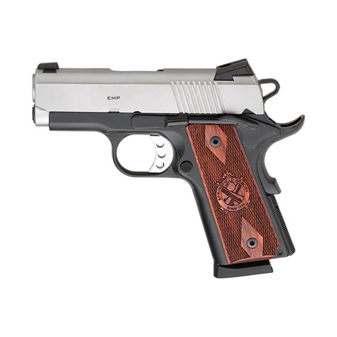 SPRINGFIELD ARMORY 1911 EMP 9MM STAINLESS 3" COMPACT PI9209L ...