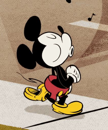 mickey mouse fire escape gif | WiffleGif