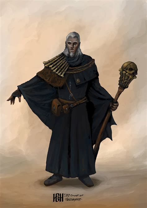 Ivan N - Necromancer Concept Art