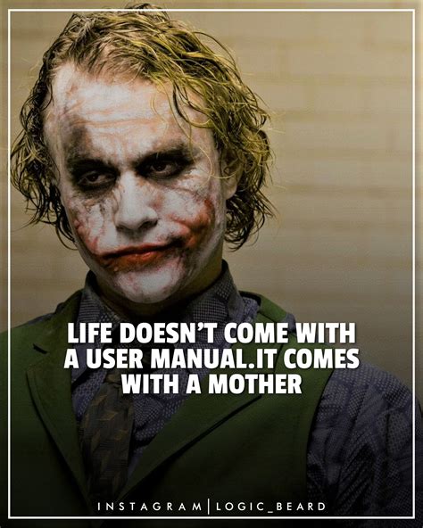 Mother's Day Quotes | Joker quotes, Heath ledger joker quotes, Famous ...