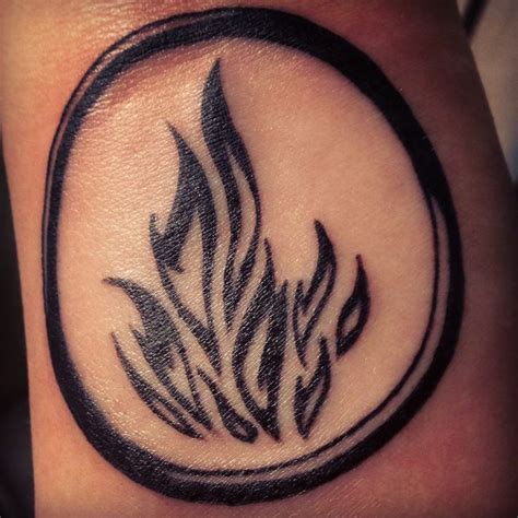 My Dauntless tattoo | Divergent | Pinterest