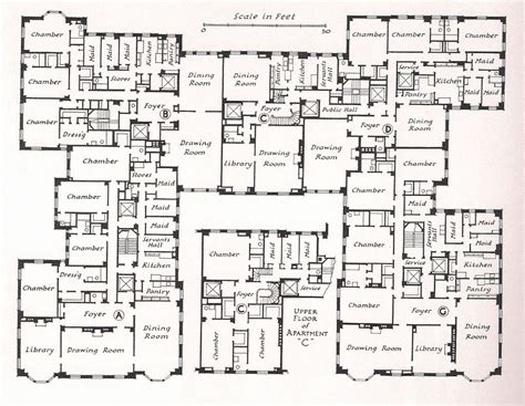 Castle Floor Plan, Castle Plans, House Floor Plans, Victorian Mansion ...