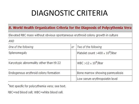 PPT - POLYCYTHEMIA VERA PowerPoint Presentation, free download - ID:2459085