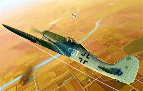 Wallpaper P-51, Fw-190, multi-role fighter, Fw.190D-11, Engine Jumo ...