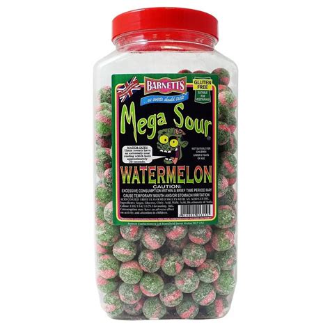 Barnetts Mega Sour Watermelon - Happy Candy UK LTD