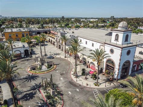 Lynwood, California Drone Images - Plaza Mexico Shopping Center