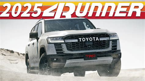 The All-New 2025 Toyota 4Runner will be a BEAST - Can't WAIT! - YouTube