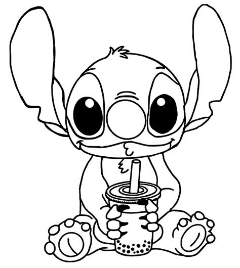 Desenhos De Stitch Feliz Para Colorir E Imprimir Colorironlinecom ...